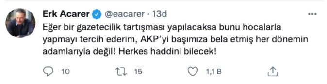 Fatih Altaylı'nın yazısı Erk Acarer'i kızdırdı: 'Kutuyu kötü açarım, insan içine çıkamazsınız...' - Resim : 3