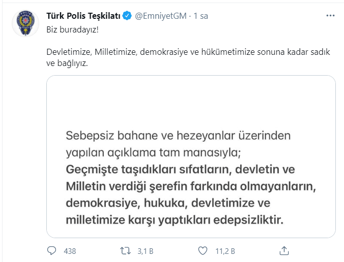 Amirallerin bildirisine Emniyet, Jandarma ve İçişleri'nden ortak yanıt! - Resim : 2