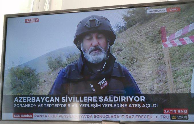 TRT'de skandal KJ'lere yenisi eklendi! Azerbaycan sivilleri mi vuruyor? - Resim : 1