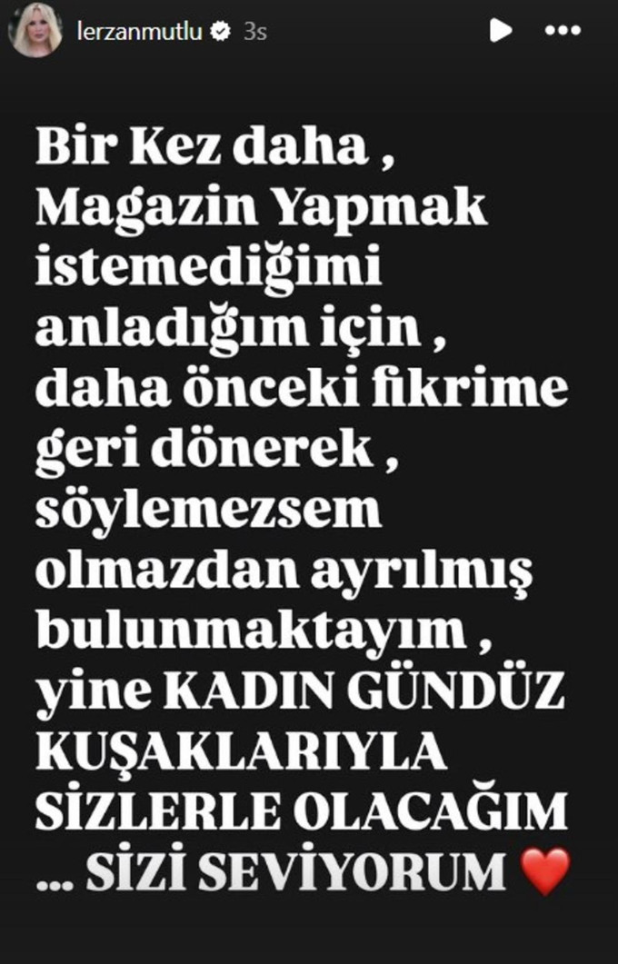 Söylemezsem Olmaz'da kriz çıktı! Lerzan Mutlu programı bıraktı! - Resim : 1