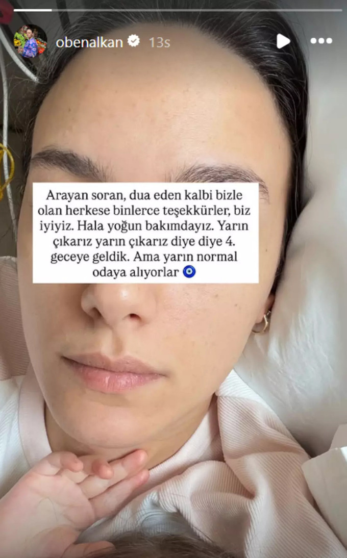 Bora Akkaş’ın kızı yoğun bakıma kaldırıldı - Resim : 1