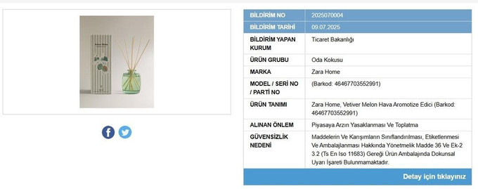 Zara, Angelos, D&P… Güvensiz ürün listesi güncellendi - Resim : 4