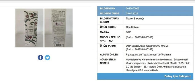 Zara, Angelos, D&P… Güvensiz ürün listesi güncellendi - Resim : 6
