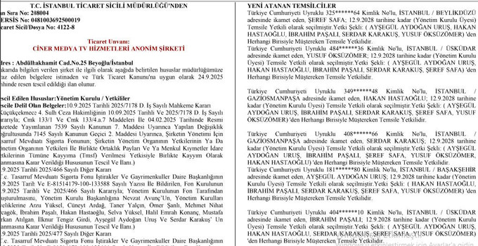 Habertürk'ü Yeni Şafak ve Sabah yazarı yönetecek! Tekdağ'ın görev süresi sona erdi! - Resim : 2