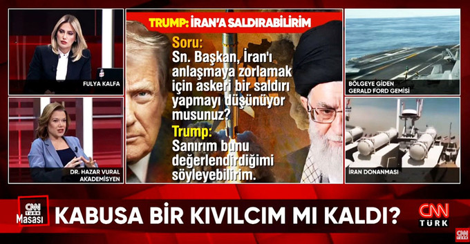 CNN Türk’ün savaş aşkı! Her akşam aynı alarm: “ABD İran’ı bu gece mi vuracak? O gece bu gece mi?” - Resim : 4