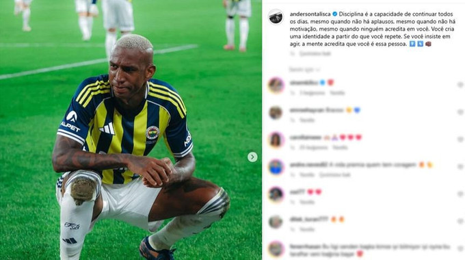 Penaltıda ıslıklanmıştı! Talisca’dan dikkat çeken paylaşım! - Resim : 1