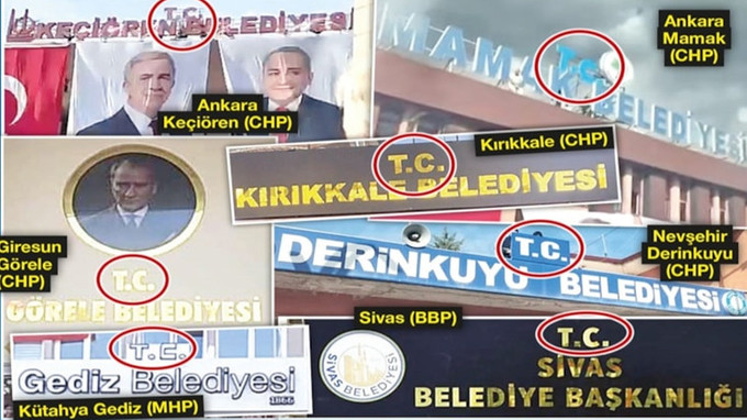 CHP'li başkanların ilk icraatları T.C. ibaresi oldu - Resim : 1