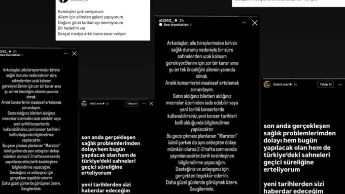 Blok3, Ati242, Çakal'dan peş peşe 'veda' mesajı: Rap dünyasında neler oluyor? - Resim : 1