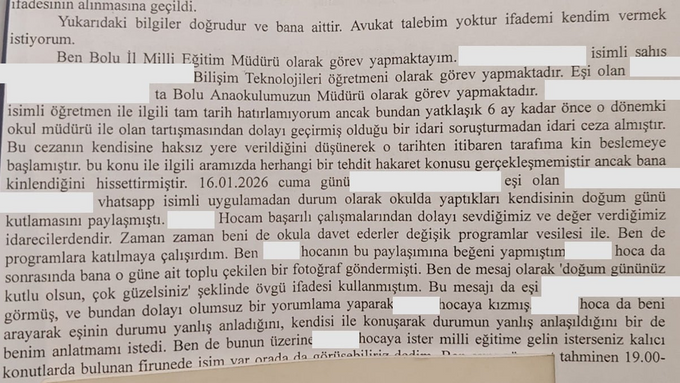 İl Milli Eğitim Müdürünün attığı WhatsApp mesajları bir yuvayı yıktı - Resim : 3
