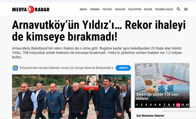 Özgür Özel gündeme getirdi! İşte Arnavutköy'ün Asfalt Yıldız’ı! - Resim : 1