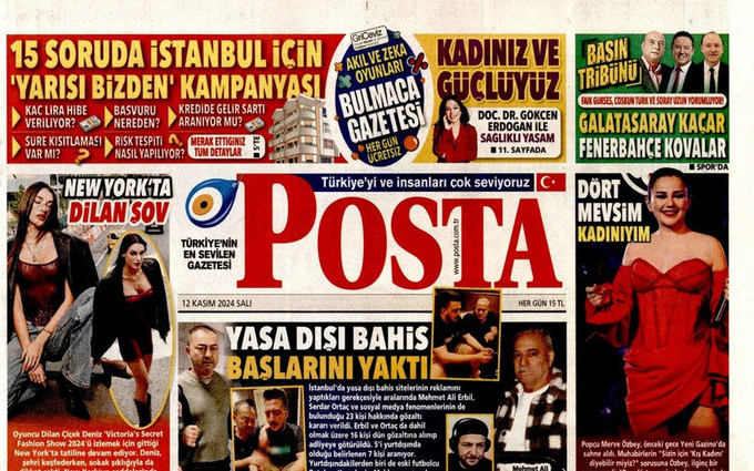 Yasa dışı bahis soruşturmasında Demirören Medyası tek ses oldu! Ünlü isimler manşetlerde... - Resim : 4