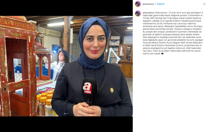 A Haber’de ayrılık! Hangi deneyimli muhabir kanala veda etti? - Resim : 1