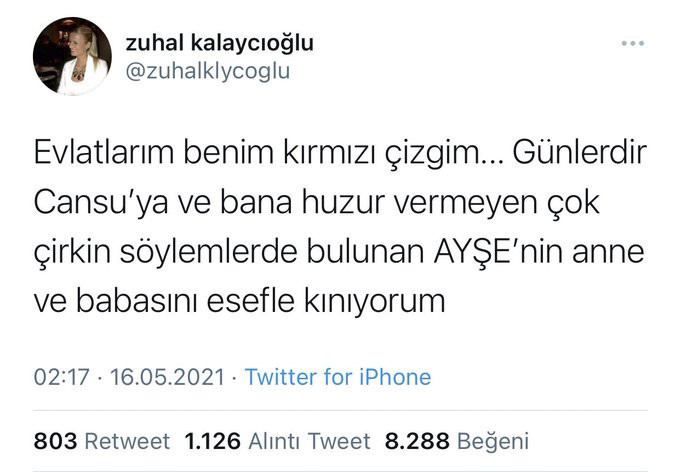 Acun Ilıcalı’nın mesajlarını ifşa ettiği Zuhal Kalaycıoğlu Twitter hesabını kapattı! - Resim : 3