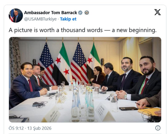 Suriye için 'yeni bir başlangıç' fotoğrafı! Mazlum Abdi detayı... - Resim : 1