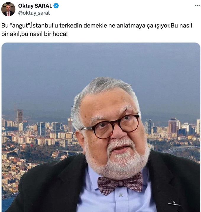 Erdoğan'ın Başdanışmanı, Celal Şengör'e hakaretler savurdu! ‘Bu angut nasıl bir hoca’ - Resim : 1