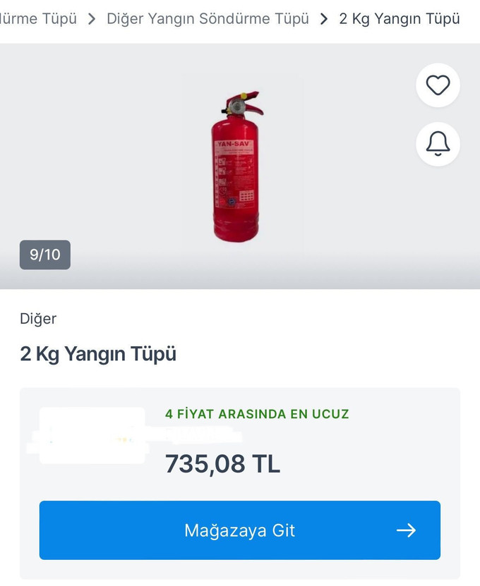 Fırsatçılar devrede: Yangın tüpüne talep arttı, fiyatlar yükseldi - Resim : 2