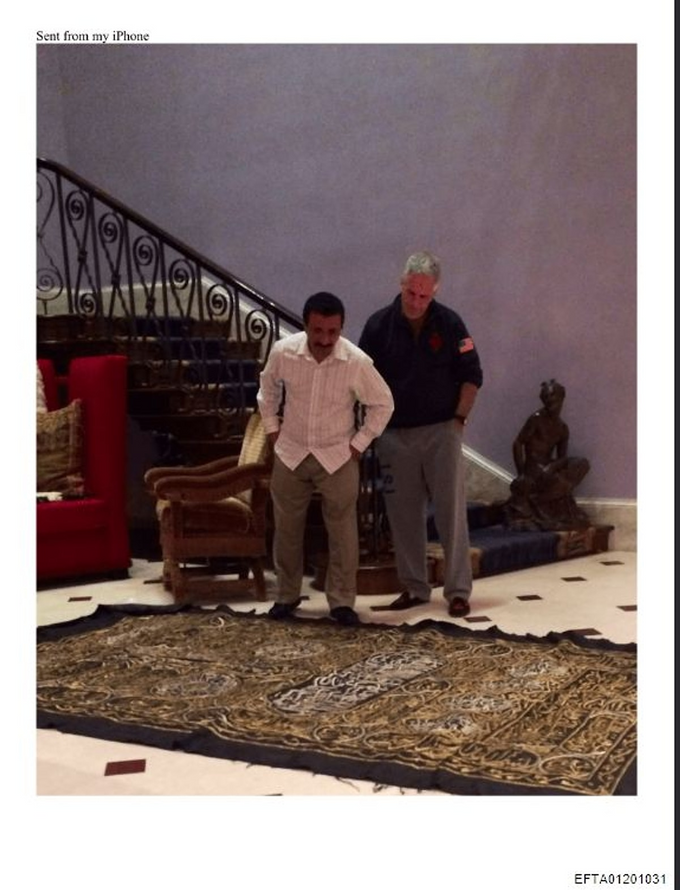 Epstein'e giden Kabe örtüsüne ne olduğu ortaya çıktı - Resim : 2