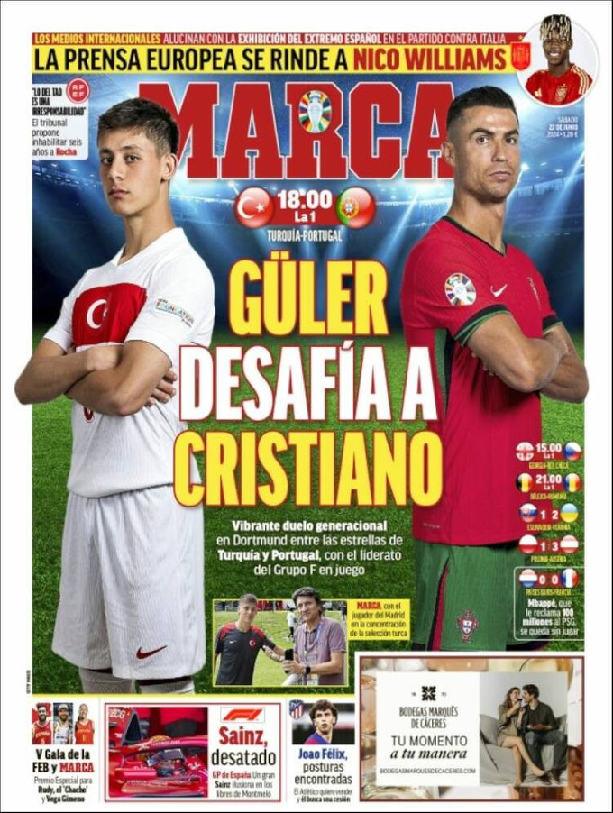 İspanya'da gündem 'Arda Güler-Ronaldo' düellosu - Resim : 1