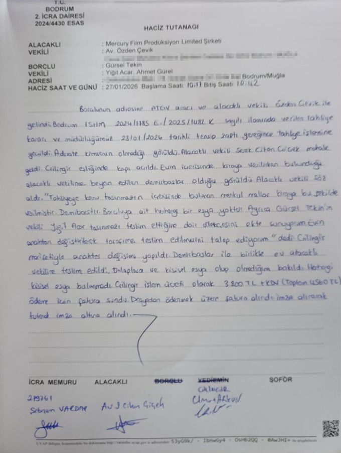 Haciz tutanağı savunmayı çürüttü! Gürsel Tekin dosyasında yeni çelişki! - Resim : 3