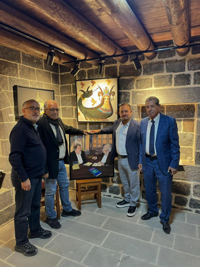 Resim sergisine “Dengbejli” açılış - Resim : 3