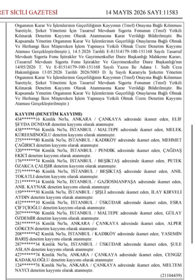 Merkez Bankası lisansını iptal etti! Erkan Kork'un akıl hocasına da kayyum… - Resim : 1