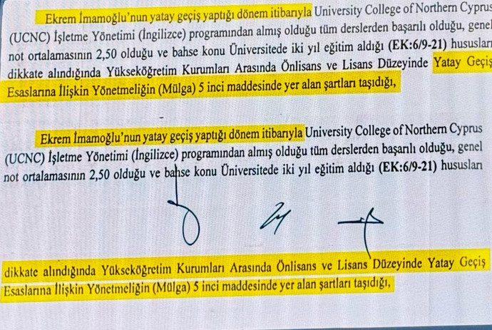Ekrem İmamoğlu'nun avukatlarından 'diploma' açıklaması! Belgeler tek tek paylaşıldı - Resim : 3