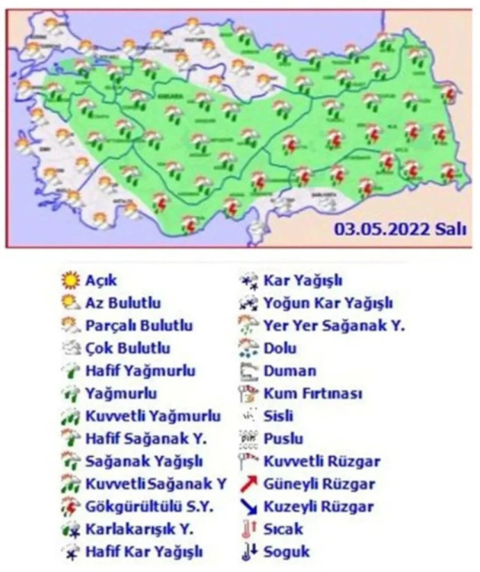 Bayramda hava nasıl olacak? Meteoroloji gün gün açıkladı - Resim : 3