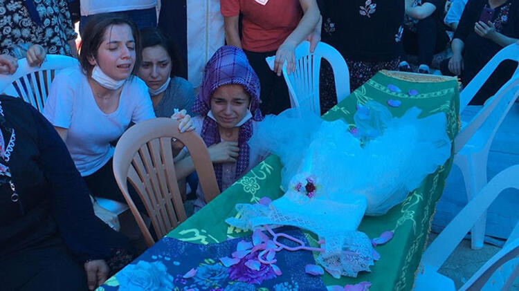 İkranur son yolculuğuna gözyaşlarıyla uğurlandı - Resim : 2