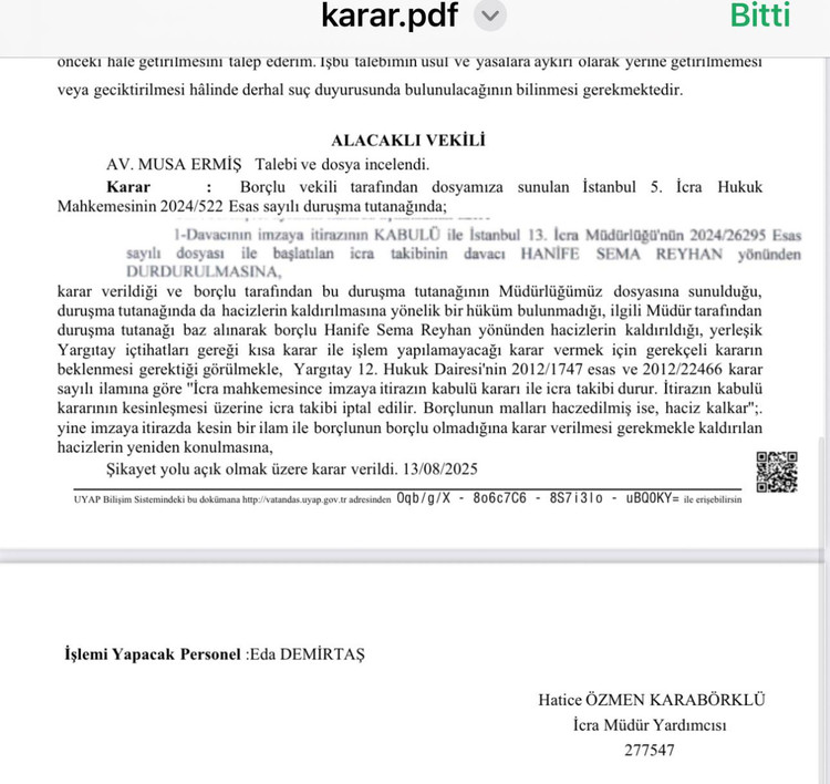 Yine Çağlayan yine skandal! Haczi kaldırıp ortadan kayboldu! - Resim : 2