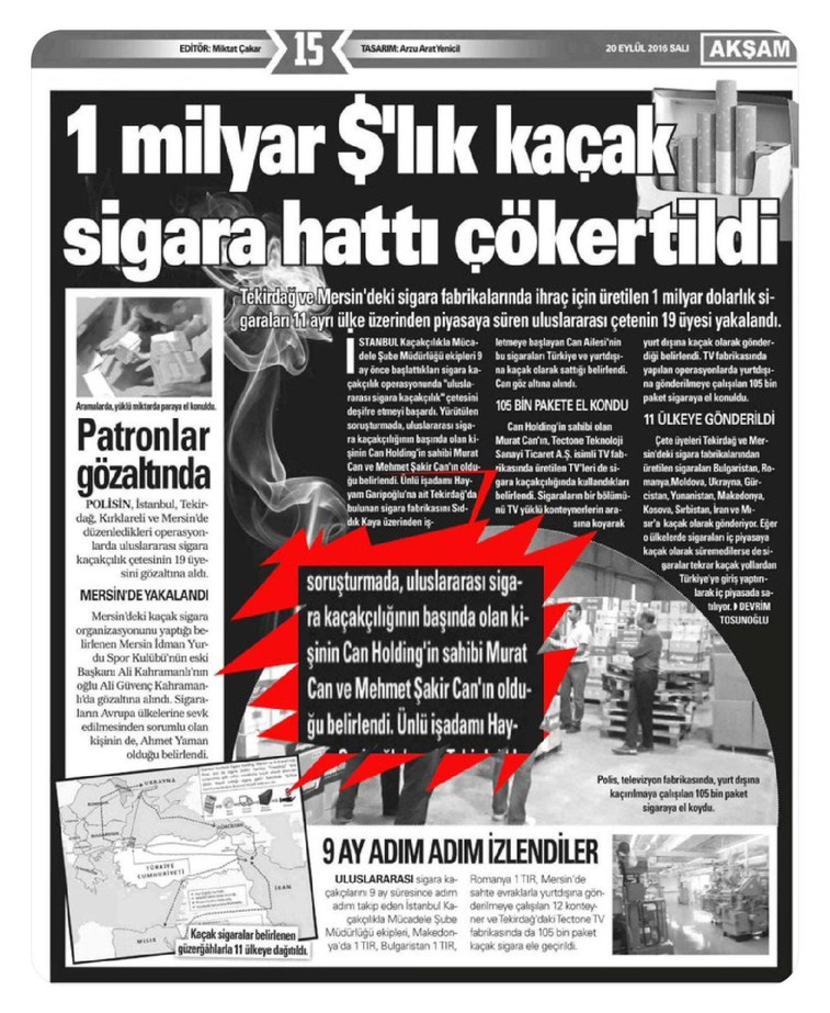 Hayyam Garipoğlu’ndan Can Holding’e! Kaçak sigaranın yol haritası! - Resim : 7