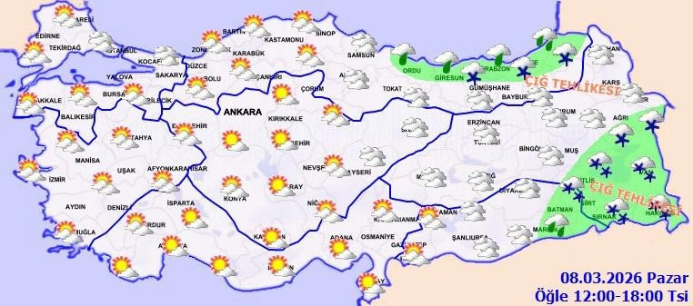 Meteoroloji’den 5 şehrimize sarı kodlu uyarı: AKOM'dan İstanbul açıklaması - Resim : 1