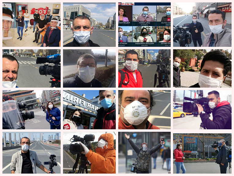 Basın mensupları işte böyle yıpranıyor! - Resim : 1