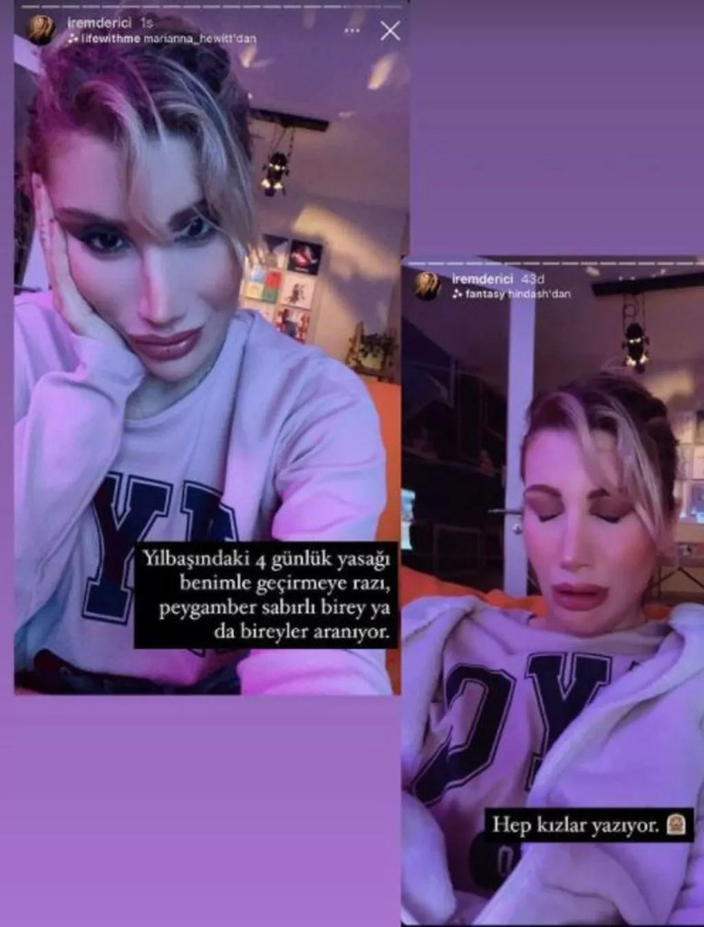 İrem Derici'den sosyal medyayı sallayan paylaşımlar! - Resim : 1