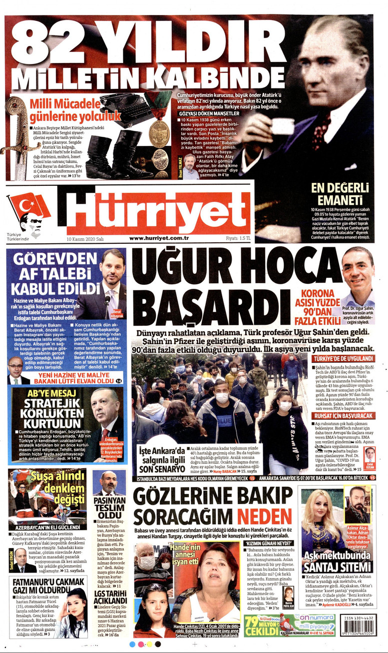 İstifayı yazamayan gazeteler bugün nasıl çıktı? Kaç gazete ortak başlık attı? - Resim : 1