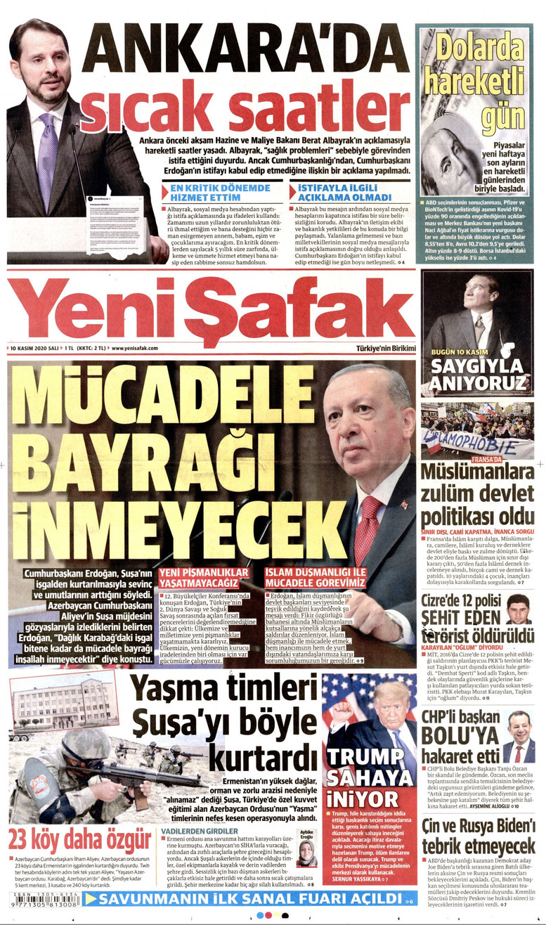 İstifayı yazamayan gazeteler bugün nasıl çıktı? Kaç gazete ortak başlık attı? - Resim : 4