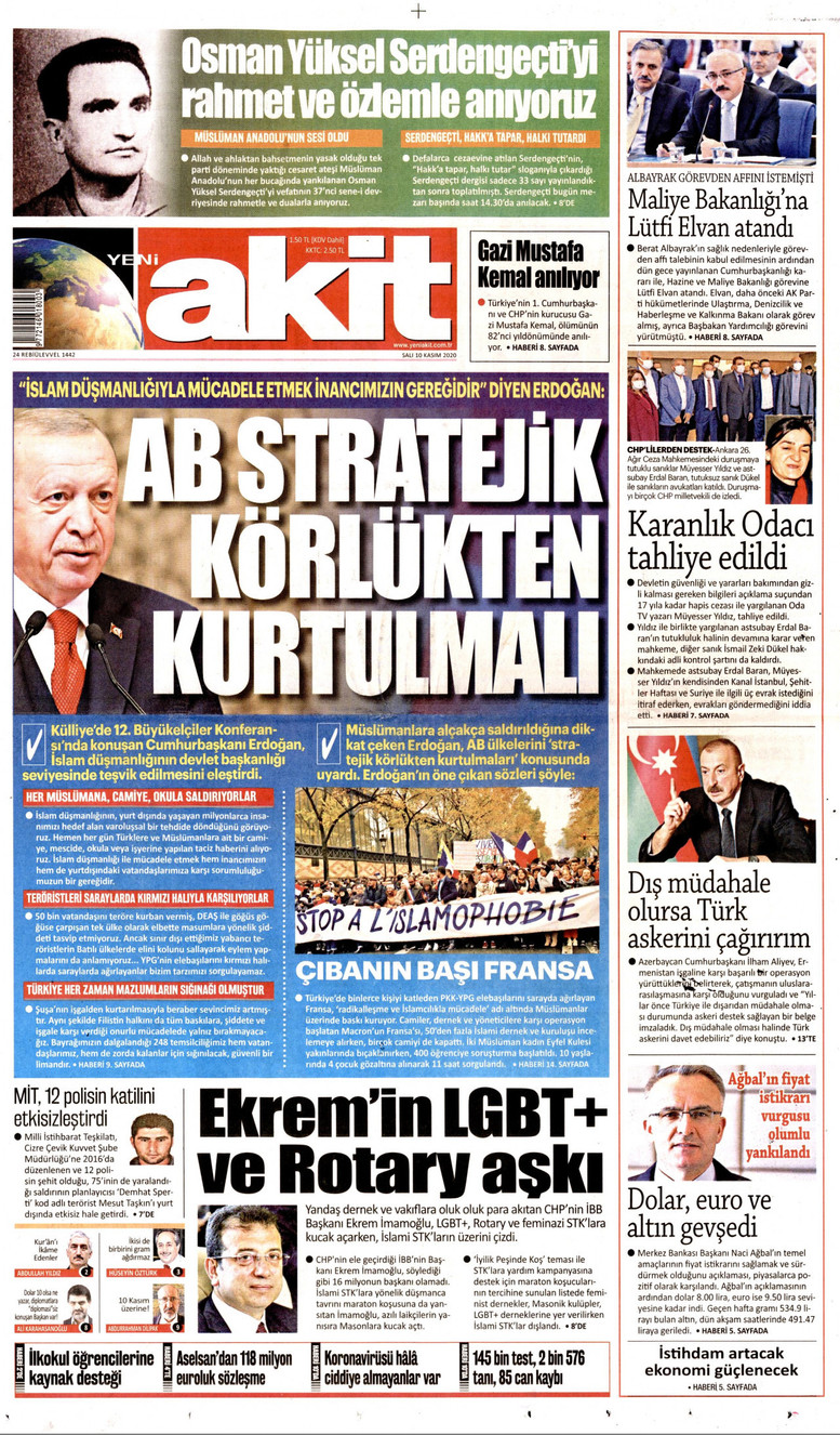 İstifayı yazamayan gazeteler bugün nasıl çıktı? Kaç gazete ortak başlık attı? - Resim : 6