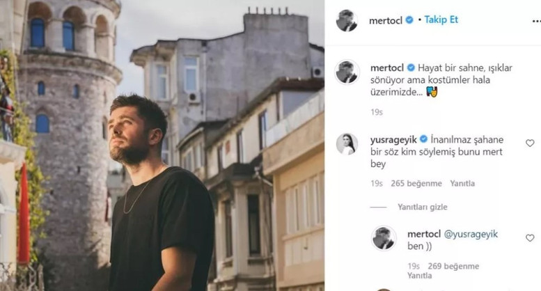 Yüsra Geyik, Survivor Mert Öcal ile dalga geçti - Resim : 1