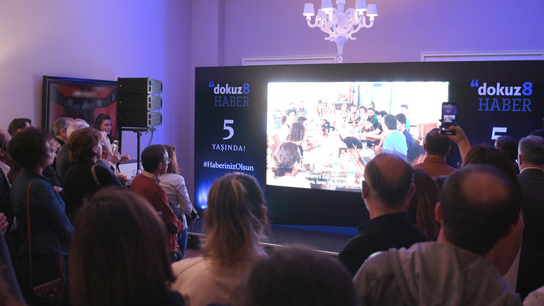 Dokuz8HABER 5. yaşını özel bir davetle kutladı! - Resim : 2