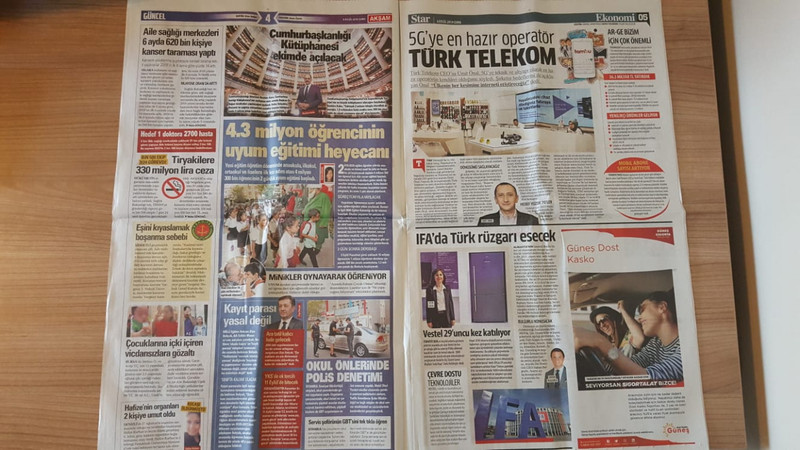 Star ve Akşam Gazeteleri birbirine girdi! - Resim : 1