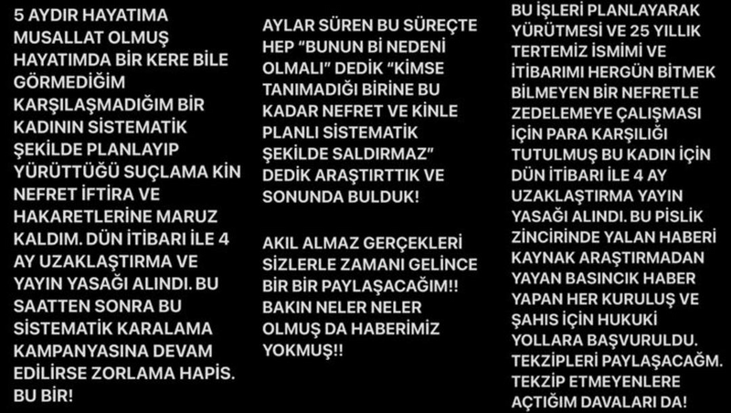 Gökhan Özen çileden çıktı! 4 ay uzaklaştırma ve yayın yasağı aldırdı - Resim : 1