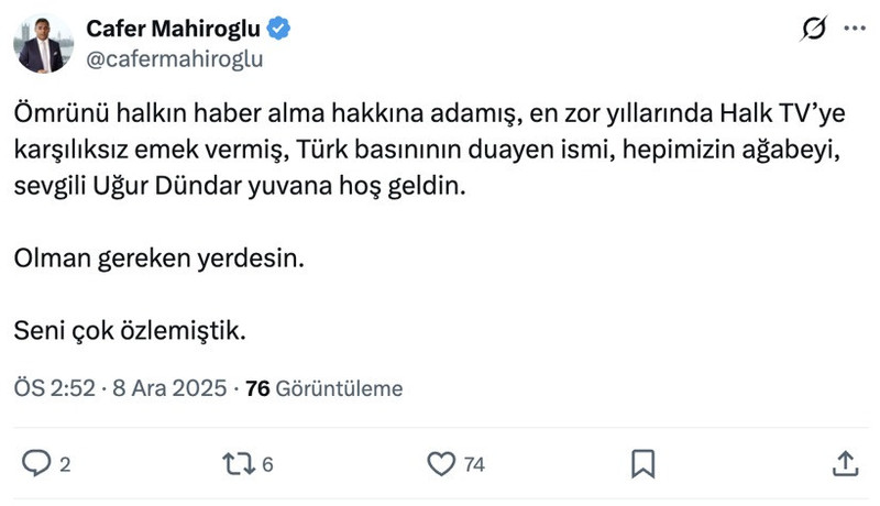 Sözcü ile yolları ayırmıştı… Uğur Dündar'ın yeni adresi belli oldu! - Resim : 1