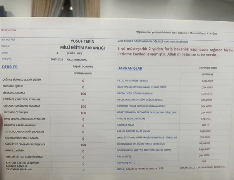 Milli Eğitim Bakanlığı bütçe görüşmelerinde gerginlik: "Sana sıfır veriyorum" - Resim : 2