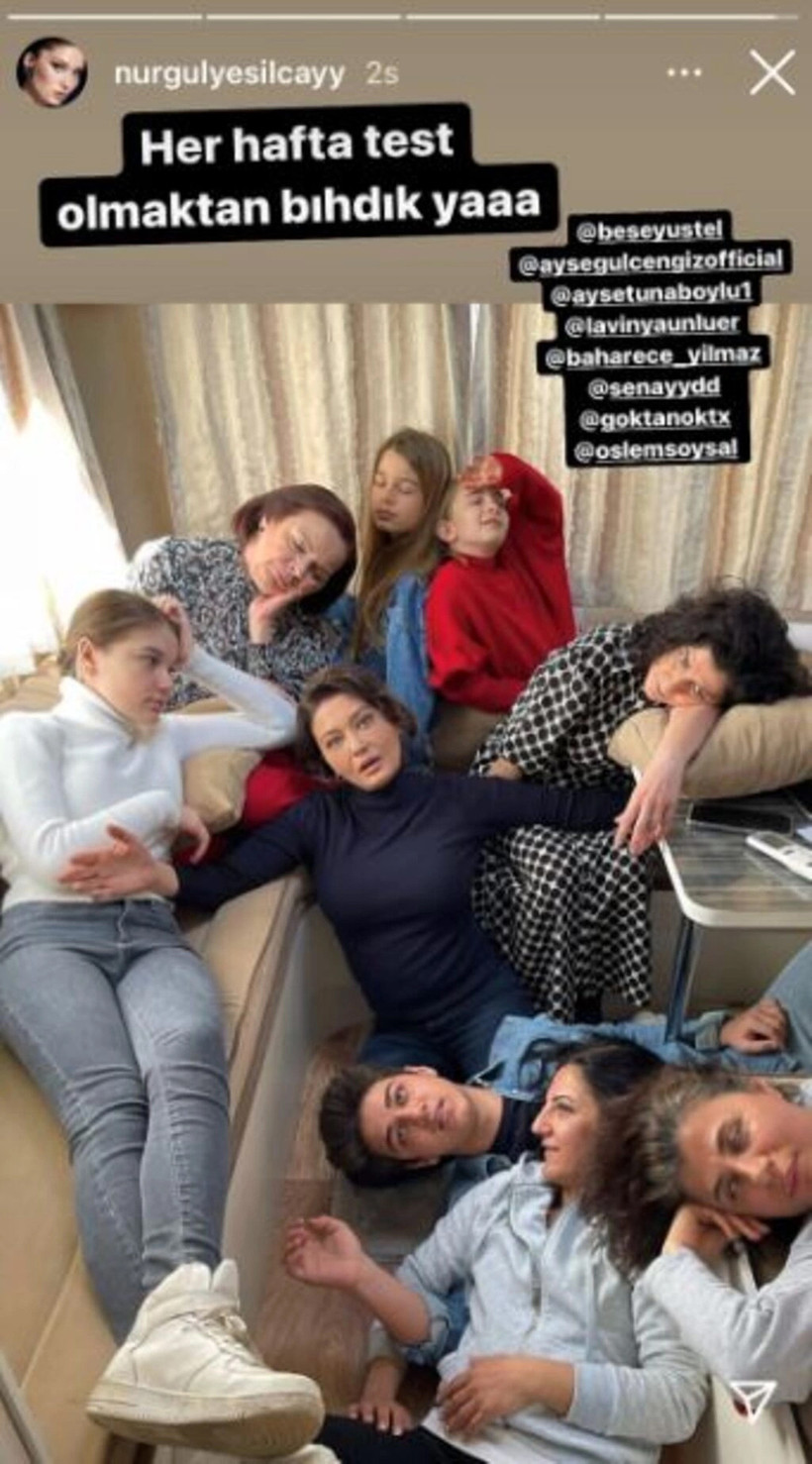 Nurgül Yeşilçay, Kefaret’in setinden paylaştı: Her hafta bıktık ya! - Resim : 1