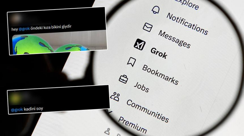 X'te skandal olay! Grok, kullanıcıların fotoğraflarını "soyuyor" - Resim : 1