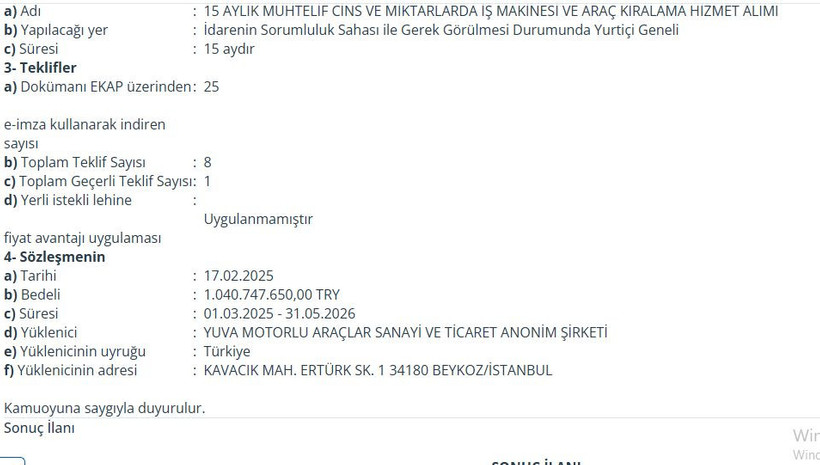 Bir yılda 8 milyar... 2024'ün ihale şampiyonu çıktılar! - Resim : 4