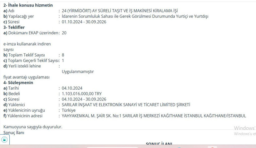Bir yılda 8 milyar... 2024'ün ihale şampiyonu çıktılar! - Resim : 5