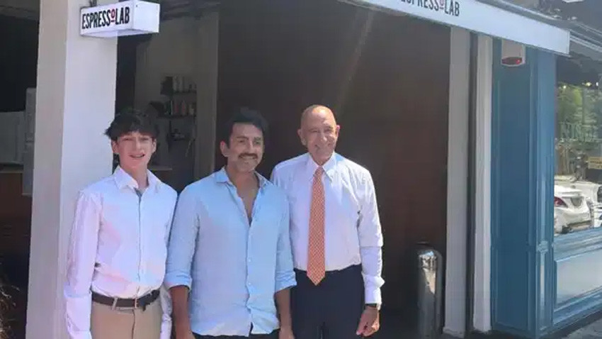 ABD'nin Ankara Büyükelçisi Thomas Barrack, EspressoLab'i ziyaret etti