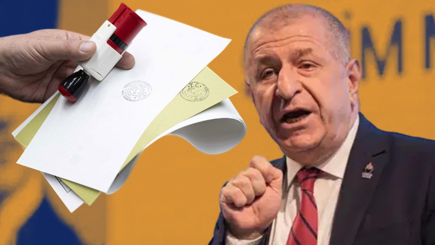 Zafer Partisi lideri Ümit Özdağ’ın masasındaki anket ortaya çıktı! Kararsız oylar dağıtıldığında…