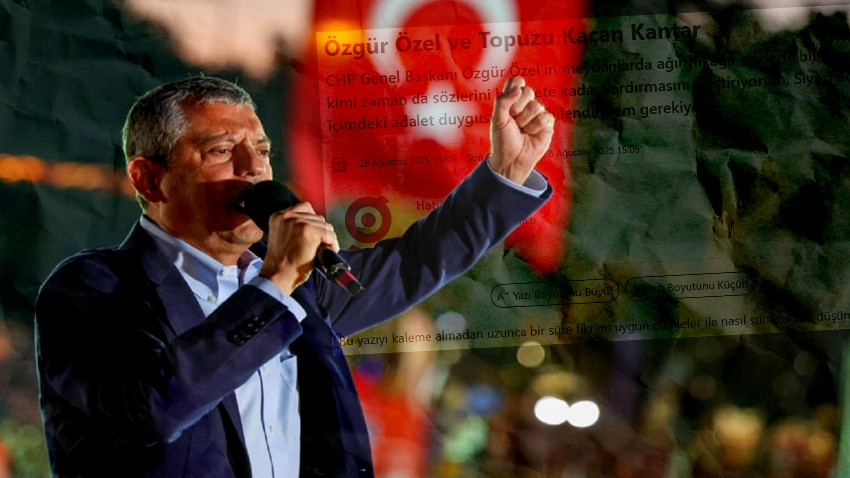 Muhalif yazardan Özel’e ‘Başsavcı’ çıkışı: Kantarın topuzunu kaçırdı!