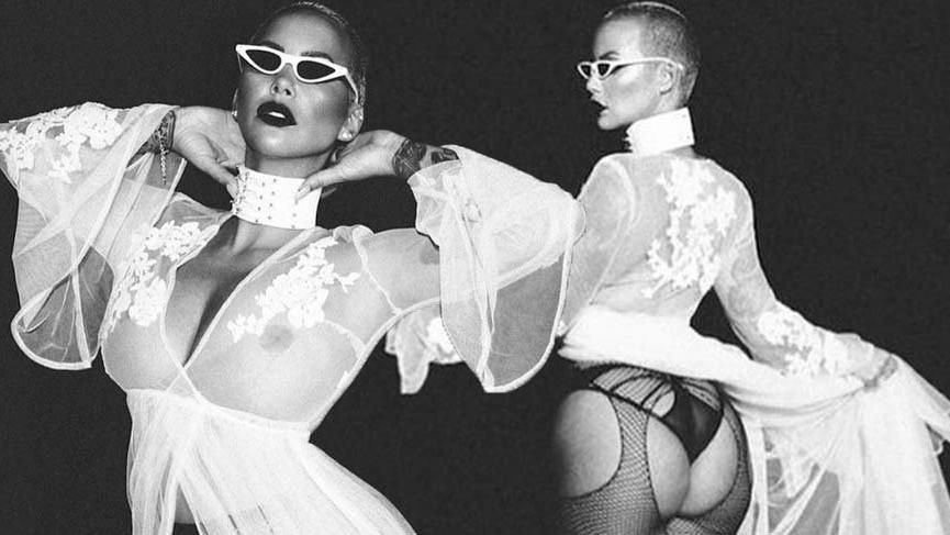 Amber Rose moda çekiminde sınırları zorladı - Sayfa 5